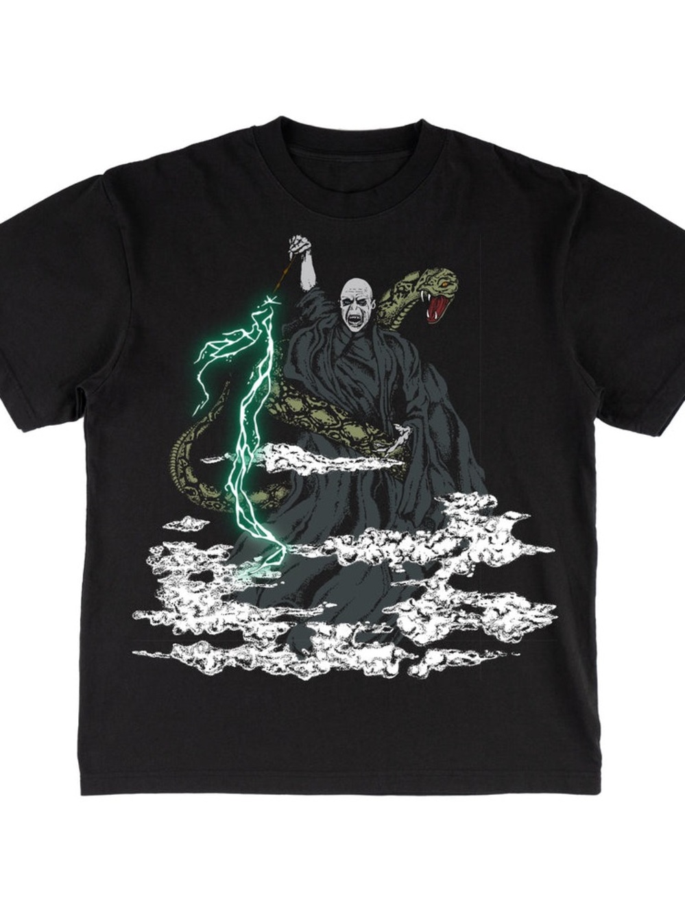 Harry Potter X Welcome Voldemort Boxy Garment Dyed Tee